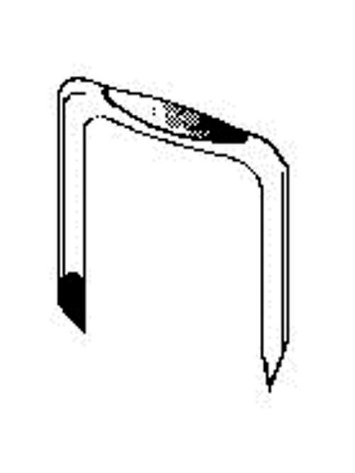 Minerallac I10HR 1 x 1/2 Inch 2-Conductor Heavy Duty Non-Insulated Metal Cable Staple Minerallac I10HR 1 x 1/2 Inch 2-Conductor Heavy Duty Non-Insulated Metal Cable Staple