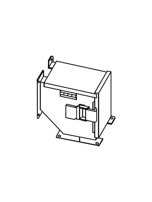 Product image for Square D LJB490LO 4 x 4 Inch NEMA 12 14 Gauge Steel 90 Degrees Outside Opening Lay-In Wireway
