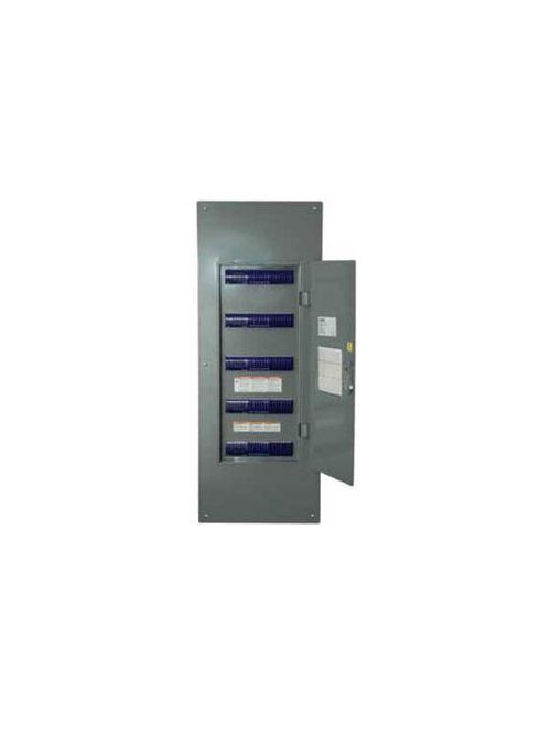 Product image for Square D SLC60MFG 40.6 x 15.4 x 3.9 Inch NEMA 1 Enclosure Mounting Pan with Gray Flush Mount Cover