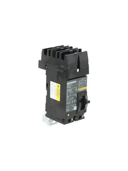 Product image for Square D FH26100BC 2-Pole 100 Amp 600 Volt Thermal Magnetic Molded Case Circuit Breaker