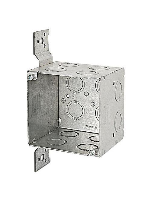 Steel City 521911234CV 4 x 3-1/2 Inch 46 In Steel Welded Square Outlet Box Steel City 521911234CV 4 x 3-1/2 Inch 46 In Steel Welded Square Outlet Box
