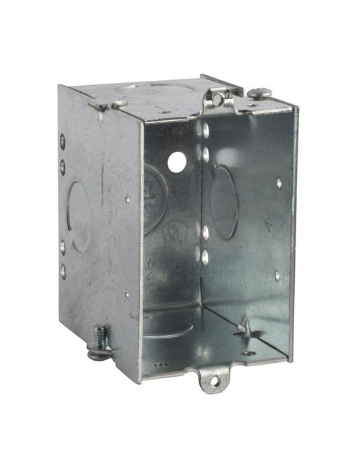 Steel City CWLE1/2-25 3 x 2 Inch 14 In Steel Welded Switch Box Steel City CWLE1/2-25 3 x 2 Inch 14 In Steel Welded Switch Box