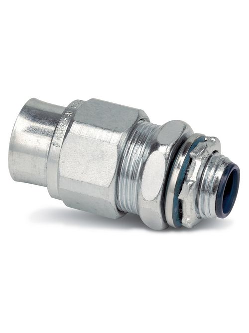 Thomas & Betts 3723 1 Inch Steel Type A Liquidtight Connector Thomas & Betts 3723 1 Inch Steel Type A Liquidtight Connector