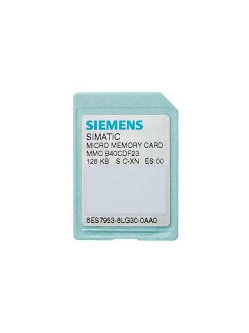 Siemens Industry 6ES79538LJ300AA0 512 kB Flash EPROM Micro Memory Card Siemens Industry 6ES79538LJ300AA0 512 kB Flash EPROM Micro Memory Card
