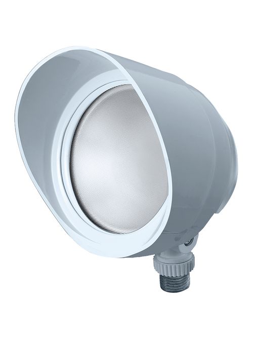 RAB BULLET12NW 12 W 120 Volt 4-3/4 x 4-1/2 Inch Neutral White Die-Cast Aluminum LED Floodlight Fixture RAB BULLET12NW 12 W 120 Volt 4-3/4 x 4-1/2 Inch Neutral White Die-Cast Aluminum LED Floodlight Fixture