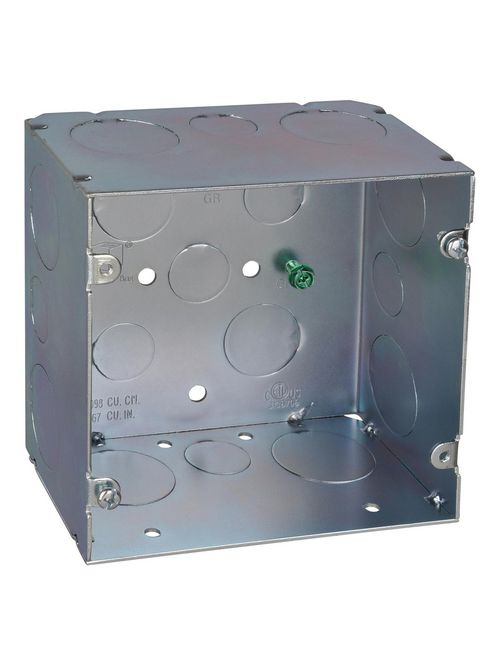 Steel City 82181-12-1 5 x 2-7/8 Inch 67 In Steel Fire Square Signal Box Cover Steel City 82181-12-1 5 x 2-7/8 Inch 67 In Steel Fire Square Signal Box Cover