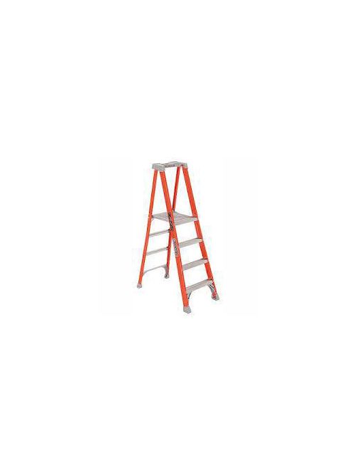 Louisville Ladder FXP1708 8ft Fiberglass Pro Platform Ladder, 300lb ...