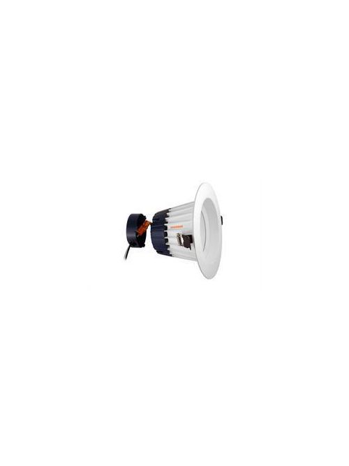 Product image for Sylvania 72494 120 to 277 Volt 21 W 0.15/0.07 Amp 80 CRI 3500 K 1500 lm White 1-Lamp LED Recessed Downlight Kit