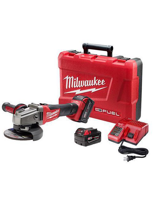 Milwaukee 2781-22 M18™ FUEL™ 4-1/2" / 5" Grinder, Slide Switch Lock-On Kit Product image for Milwaukee 2781-22 M18™ FUEL™ 4-1/2" / 5" Grinder, Slide Switch Lock-On Kit