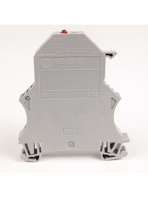Allen Bradley 1492-J6FB2250 Fused Terminal Block with LED Allen Bradley 1492-J6FB2250 Fused Terminal Block with LED