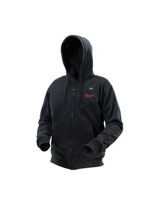 Product image for Milwaukee 2380-XL Extra Large Black Cotton/Polyester Blend Heated Hoodie
