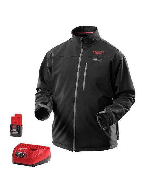 Product image for Milwaukee 2395-L M12 Large Cordless Black Heated Jacket Kit