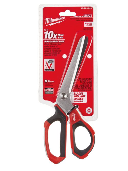 Milwaukee 48-22-4040 Jobsite Offset Scissors Milwaukee 48-22-4040 Jobsite Offset Scissors