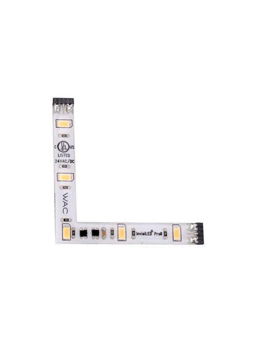 Product image for WAC LED-TX2435-5L-WT 5 LED INVISILED PRO II 3500K 3IN TAPE L-CONNECTOR