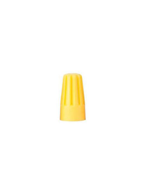 Product image for Gardner Bender 10-004 18 to 10 AWG Yellow Screw-On Wire Connector