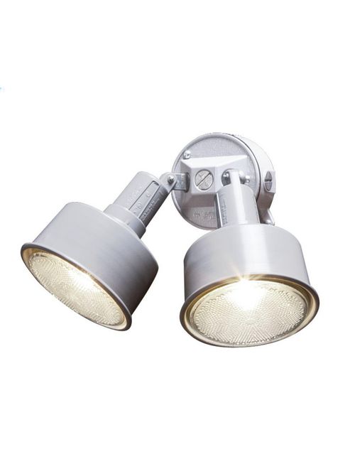 Bell 5876-6 4 Inch 75 to 150 W PAR38 Lamp White Powder Coated Rugged Die-Cast Metal Round Weatherproof Light Kit Bell 5876-6 4 Inch 75 to 150 W PAR38 Lamp White Powder Coated Rugged Die-Cast Metal Round Weatherproof Light Kit