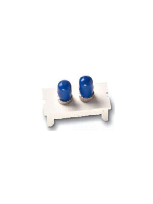 Product image for Pass & Seymour 2A-2ST-MM-WH White IDC Termination Multimedia Modular Insert