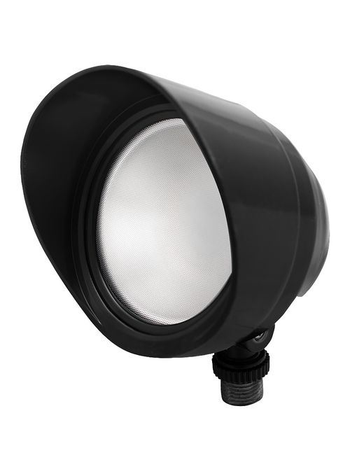 RAB BULLET12YB 12 W 120 Volt 4-3/4 x 4-1/2 Inch Warm Black Die-Cast Aluminum LED Floodlight Fixture RAB BULLET12YB 12 W 120 Volt 4-3/4 x 4-1/2 Inch Warm Black Die-Cast Aluminum LED Floodlight Fixture