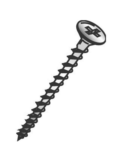 Minerallac 79624 #6 x 1-1/4 Inch Black Steel Phillips Drive Bugle Head Fine Thread Drywall Screw Minerallac 79624 #6 x 1-1/4 Inch Black Steel Phillips Drive Bugle Head Fine Thread Drywall Screw