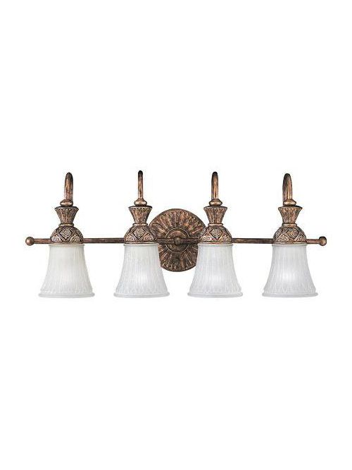 Product image for Sea Gull Lighting 47053-758 4-Lamp 75 W 120 Volt Regal Bronze Medium A19 Wall/Bath Mount Light Fixture