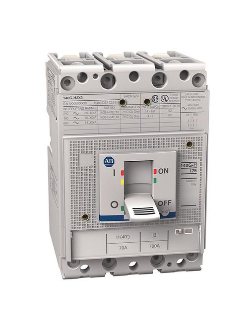 Allen-Bradley 140G-H2C3-C70-KA 140G 125A H Fr Allen-Bradley 140G-H2C3-C70-KA 140G 125A H Fr