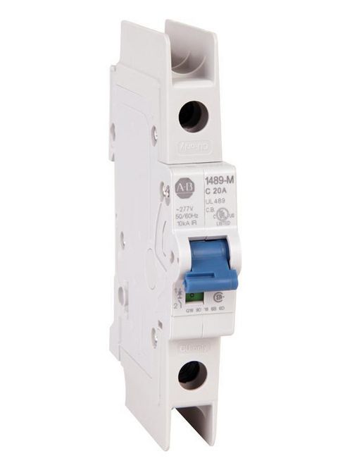 Allen-Bradley 1489-M1C020 UL489 2 Amp Miniature Circuit Breaker Allen-Bradley 1489-M1C020 UL489 2 Amp Miniature Circuit Breaker