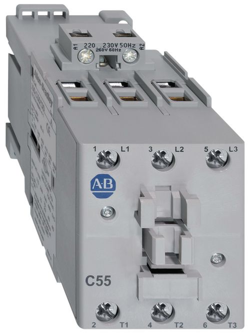 Allen Bradley 100-C55EJ00 55 Amp IEC Contactor Product image for Allen Bradley 100-C55EJ00 55 Amp IEC Contactor