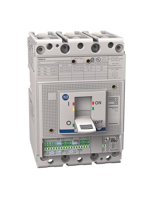 A-B 140G-H3C3-C25 140G 125A Frame M A-B 140G-H3C3-C25 140G 125A Frame M
