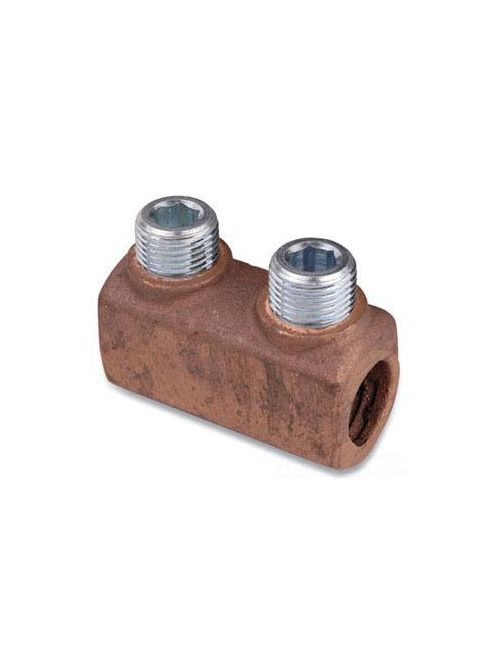 Product image for ABB 32519 CONNECTOR, 2 WAY, CU-CABL