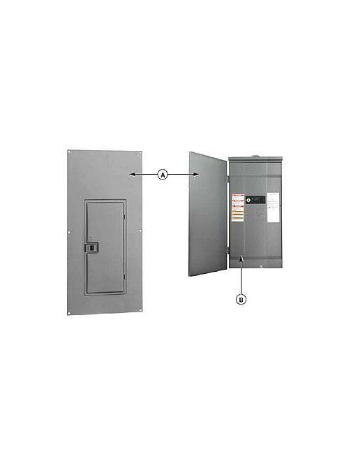 Product image for Square D 4056317250 Circuit Breaker Load Center Cover