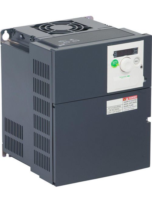 Product image for Square D ATV312HU55S6 600 VAC 7.5 Hp 3-Phase Open Type Variable Speed Drive