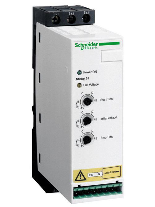 Product image for Square D ATSU01N232LT 200 to 480 VAC 32 Amp 20 Hp 3-Phase Soft Starter