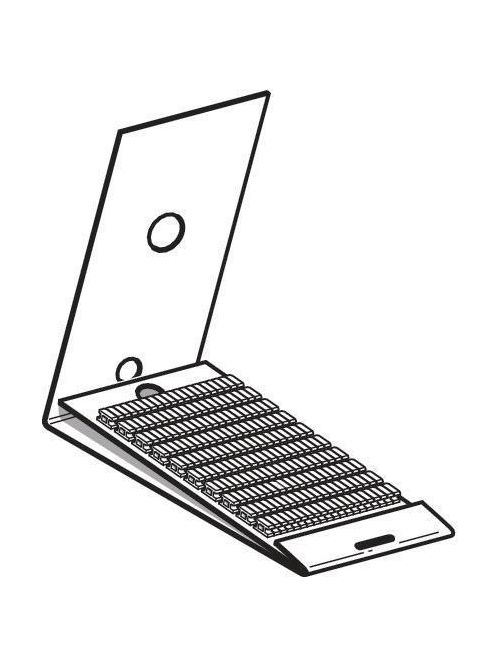 Product image for Square D AR1MA01 Yellow Cable End Marker Card