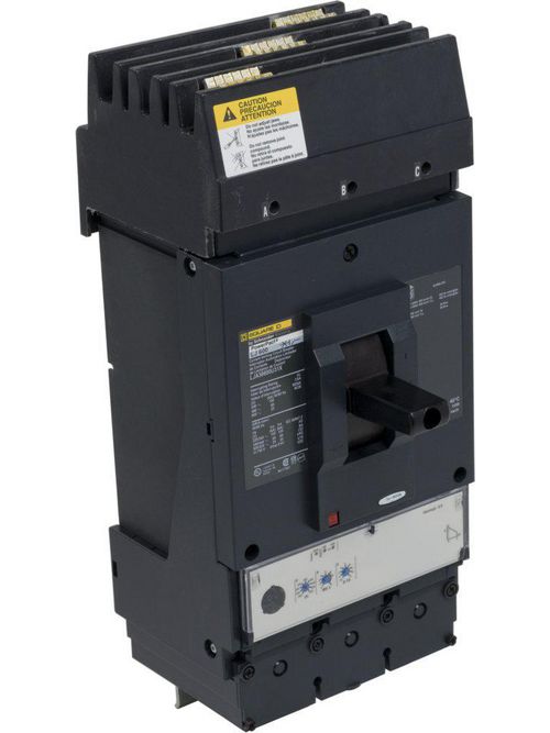 Product image for Square D LJA36600U31X 600 Volt 600 Amp Molded Case Circuit Breaker