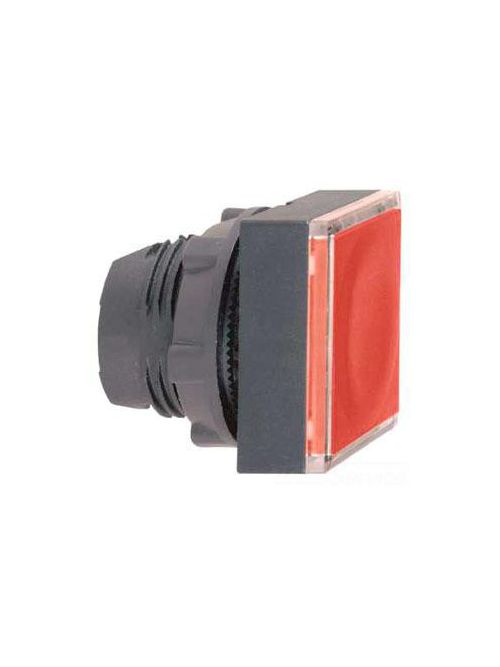 Product image for Square D ZB5CW343 22 mm Red Square Flush Momentary Illuminated Push Button Operator