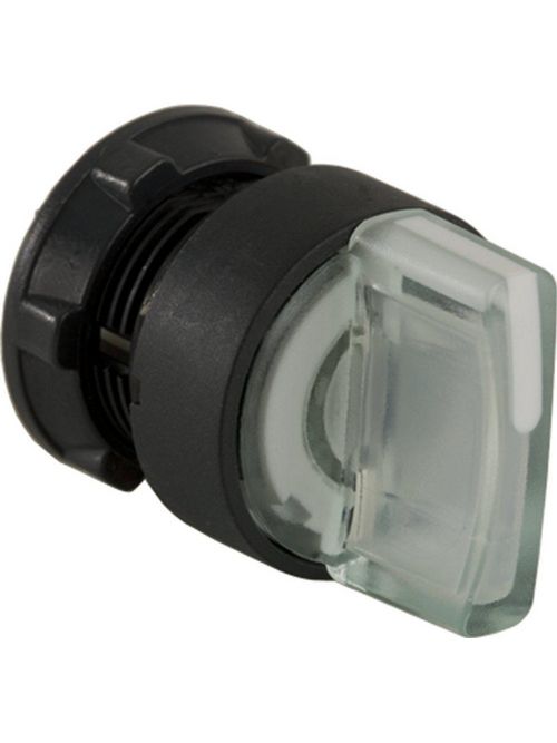 Product image for Square D ZB5AK1313 22 mm 3-Position White Maintained Lever Illuminated Selector Switch Operator