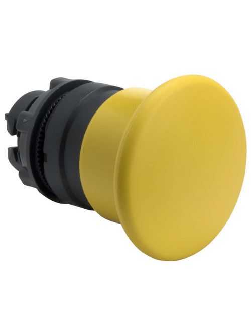 Product image for Square D ZB5AC5 22 mm Yellow Round Momentary Mushroom Push Button Operator