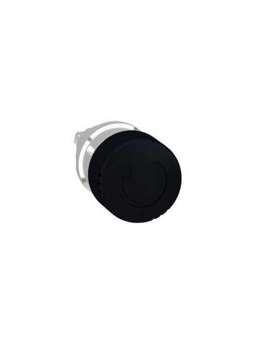 Product image for Square D ZB4BS42 22 mm Black Mushroom Head Turn-to-Release Push Button Operator