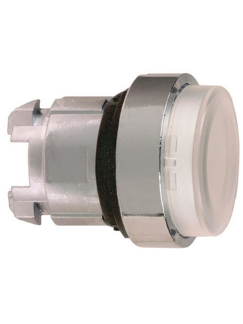 Product image for Square D ZB4BH13 22 mm White Round Extended Push-On/Push-Off Illuminated Push Button Operator
