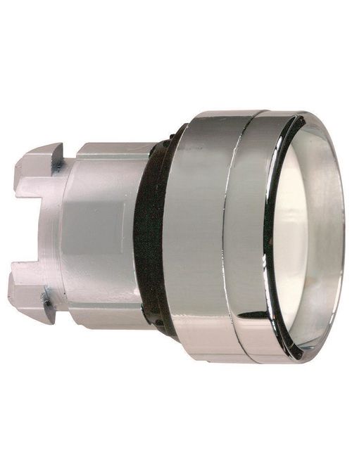 Product image for Square D ZB4BA16 22 mm White Round Guarded Head Non-Illuminated Push Button Operator