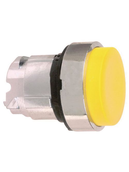 Product image for Square D ZB4BL5 22 mm Yellow Round Extended Non-Illuminated Push Button Operator