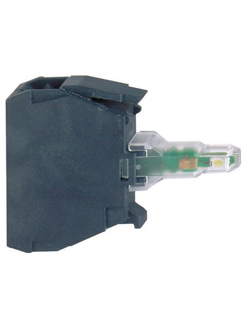 Product image for Square D ZBVM5 22 mm 230 to 240 VAC Yellow Push Button Light Module