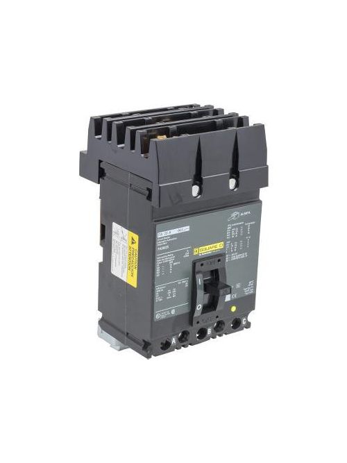 Product image for Square D FA36025 600 Volt 25 Amp Molded Case Circuit Breaker