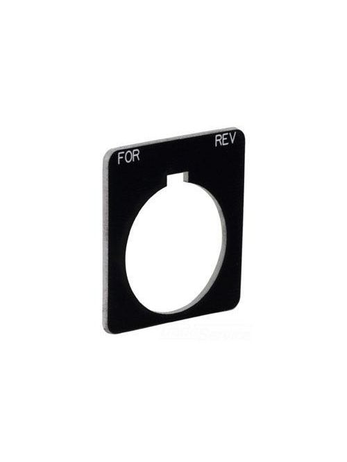Product image for Square D 9001KN239SP Type K 30 mm Push Button Legend Plate