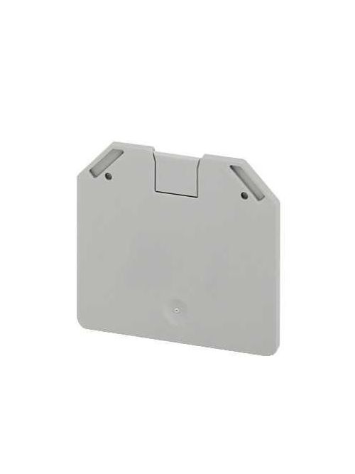 Product image for Square D NSYTRAC162 16 mm 2-Point Gray Screw Terminal Block End Cover