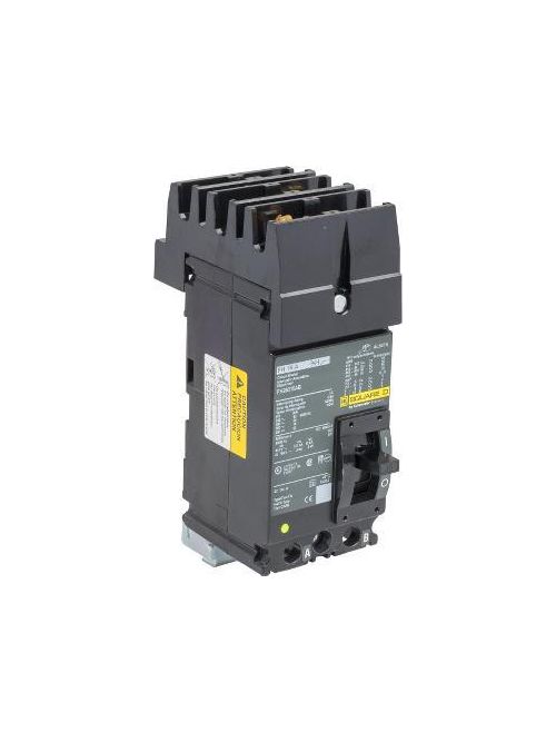 Product image for Square D FH26015AB 600 Volt 15 Amp Molded Case Circuit Breaker