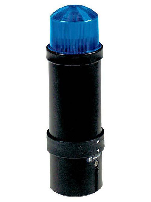 Product image for Square D XVBL8B6 70 mm 24 VAC/VDC 850 mA 10 W Blue Polycarbonate Strobe LED Illuminated Beacon