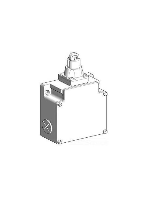 Product image for TES XCKML102 Limit switch, Limit switches XC Standard, XCKML, steel roller plunger, 2x(1NC+1NO), snap action, Pg13