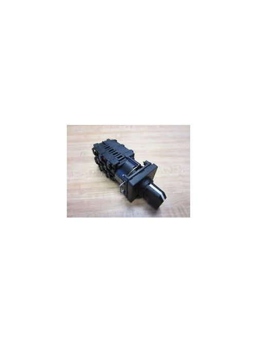 Product image for Square D 9003K2I009NA 300 Volt 12 Amp 9-Contact 8NO 1NC Screw Clamp Terminal Rotary Cam Switch Contact Block Assembly