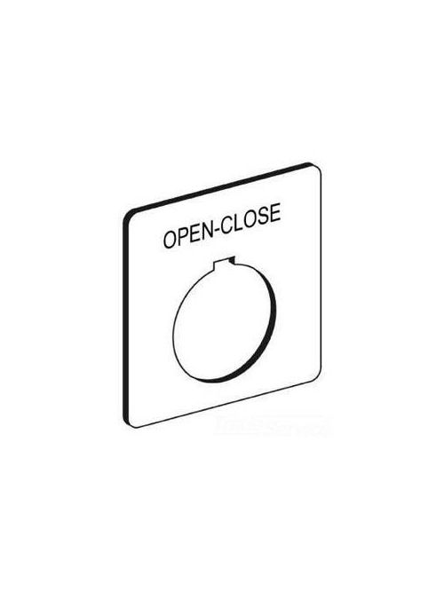 Product image for Square D 9001KN246SP Type K 30 mm Push Button Legend Plate